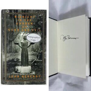 AUTOGRAPHED Midnight in the Garden of Good and Evil Book signed by John Berendt